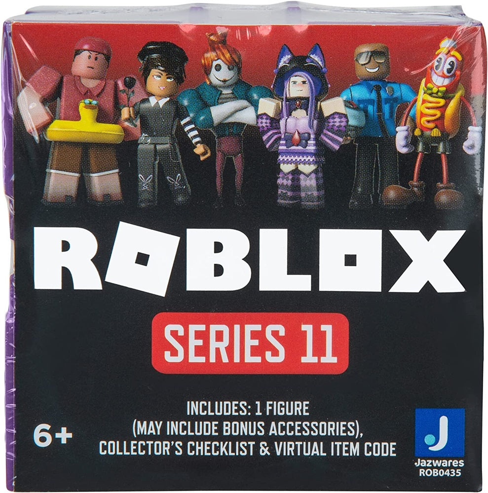 Roblox Action Collection - Series 12 Mystery Figure 6-Pack Includes 6 Exclusive Virtual Items