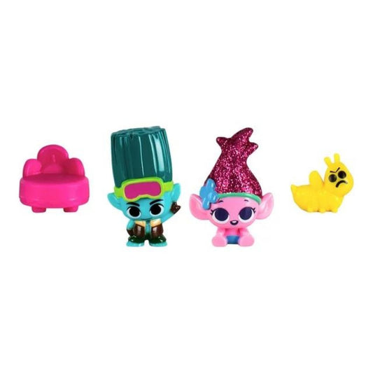 Trolls Band Together Mineez 1.5" Inch Collectible Figures 2 Pack