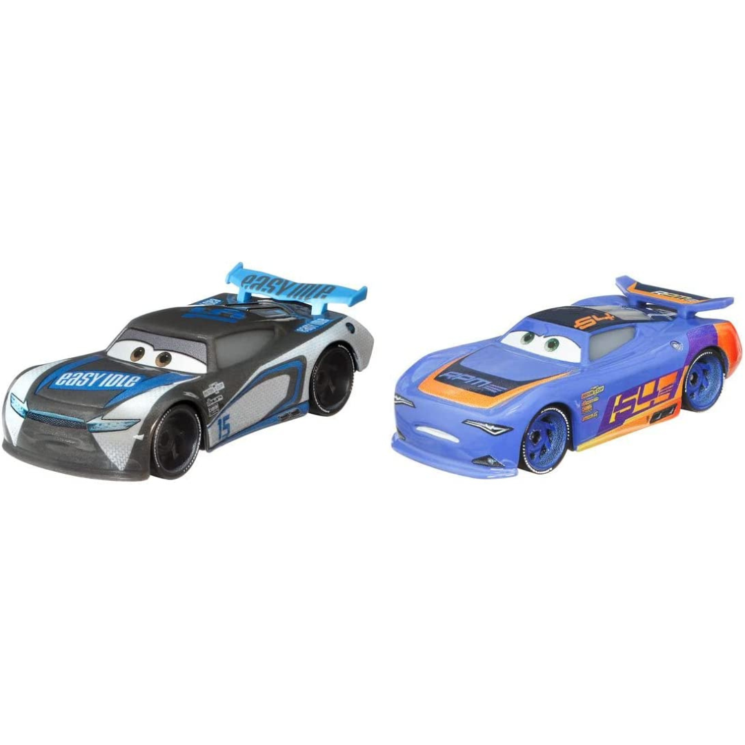 Pack de 2 véhicules 1:55 Disney Cars 3 Modèle aléatoire