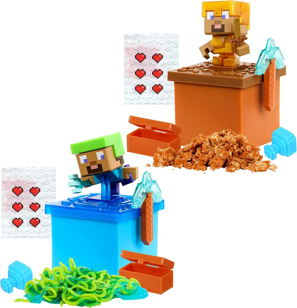 Treasure X Minecraft Series 1 Single Pack assorted ( ONLY SOLD in Display  of 12 ) - All Brands Toys Pty Ltd