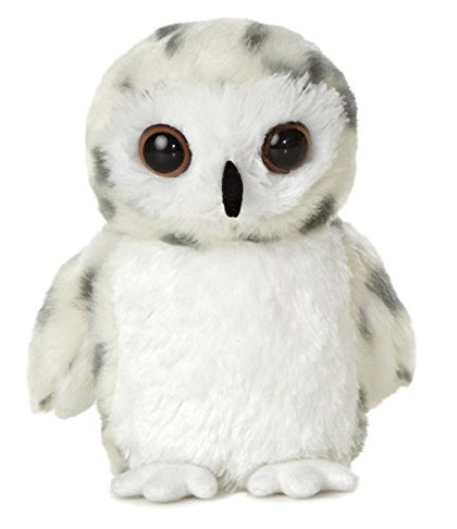 Aurora® Mini Flopsie™ Snowy Owl 8 Inch Stuffed Animal Plush