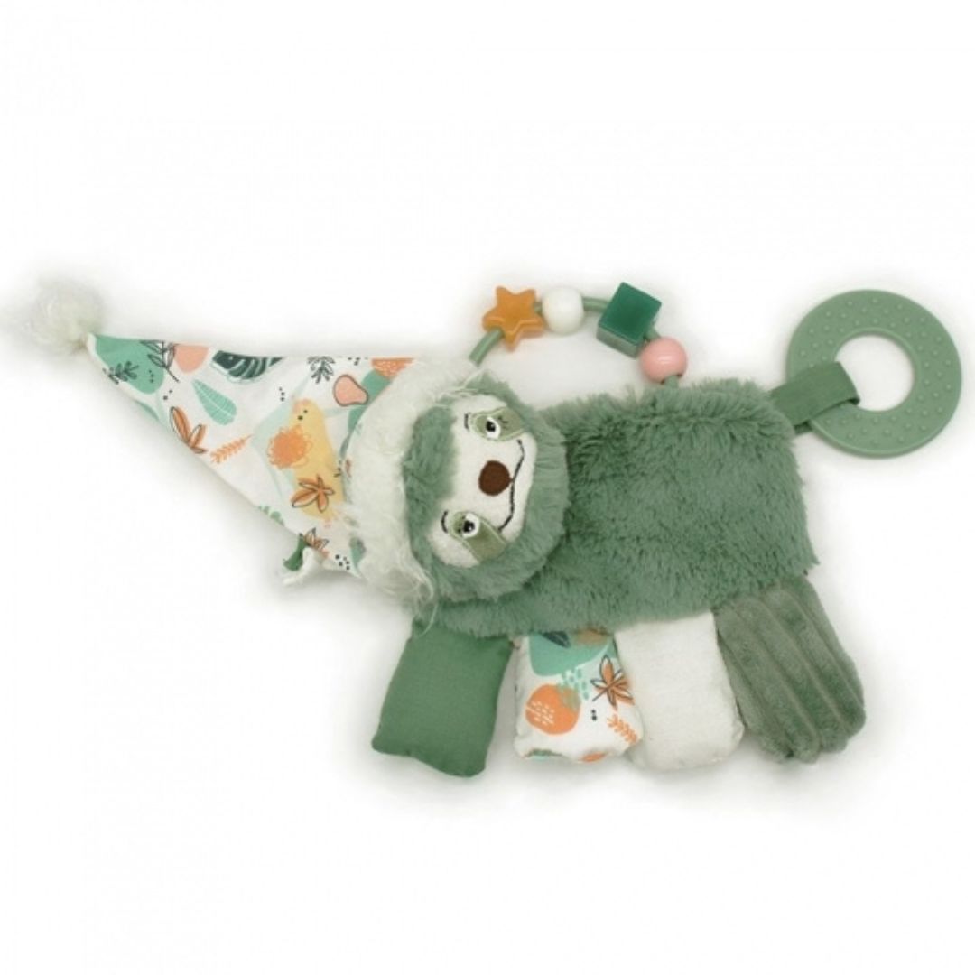 Les Deglingos Baby Activity Rattle, Chills the Sloth – GOODIES FOR KIDDIES