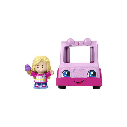 Fisher-Price Barbie Little People Small Ice Cream Truck Vehicle