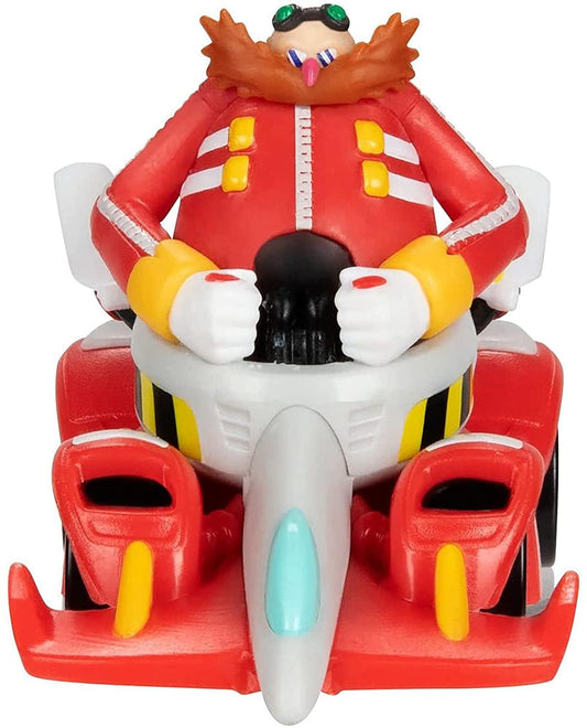 Sonic the Hedgehog Team Racing 2.5" Dr Eggman Die Cast Egg Booster Diecast Vehicle