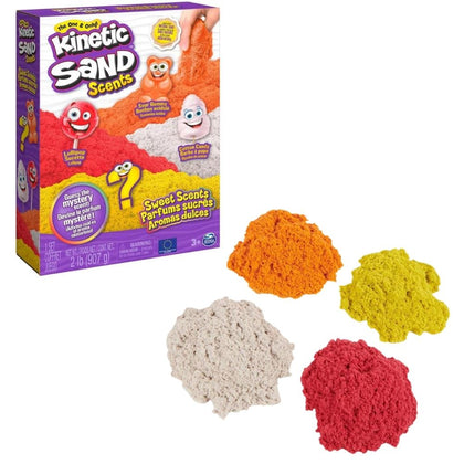 Kinetic Sand, Sweet Scents 4-Pack with 2lb of Scented Sand, for Kids Aged 6 and up