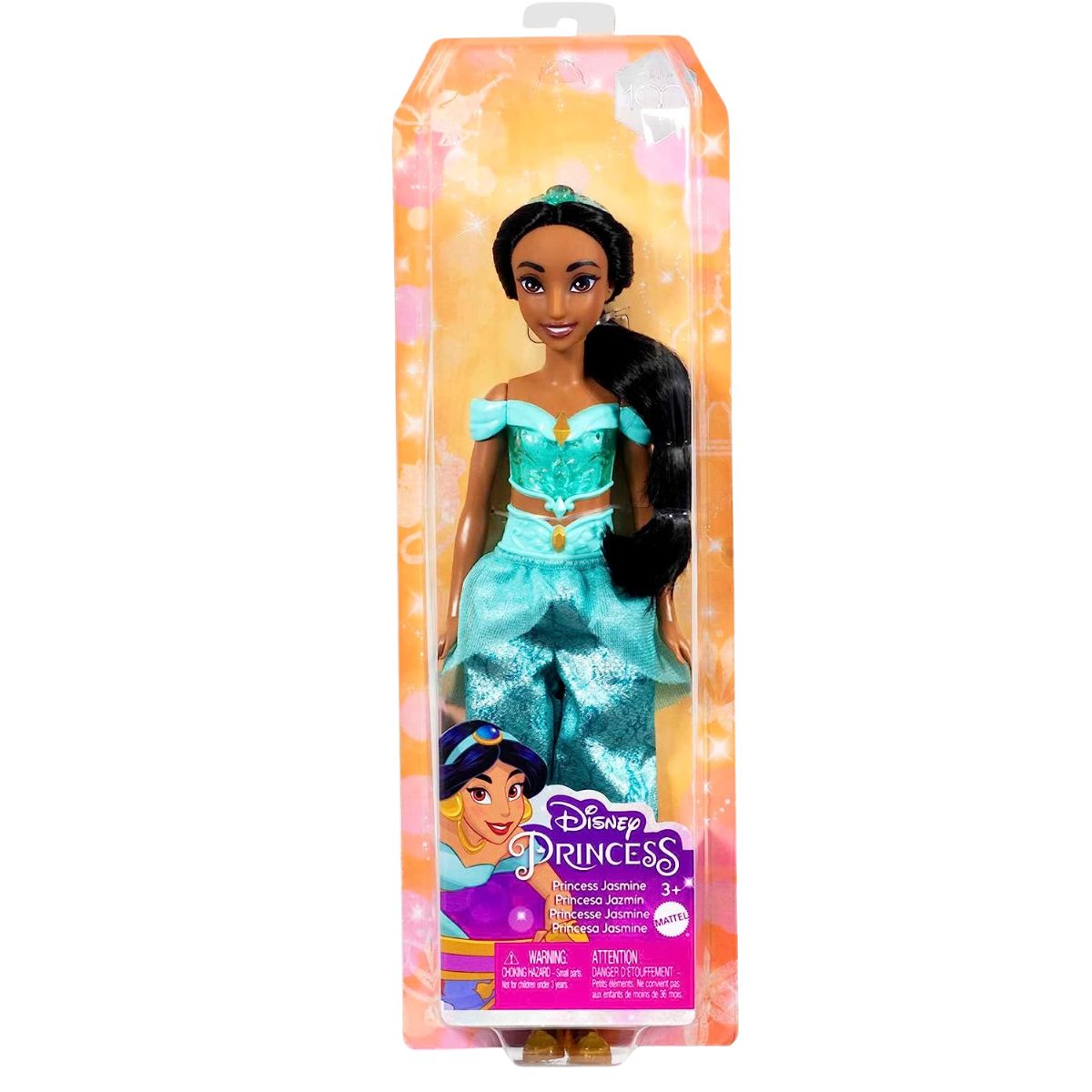 Mattel Disney Princess Aladdin Fashion Doll, Jasmine