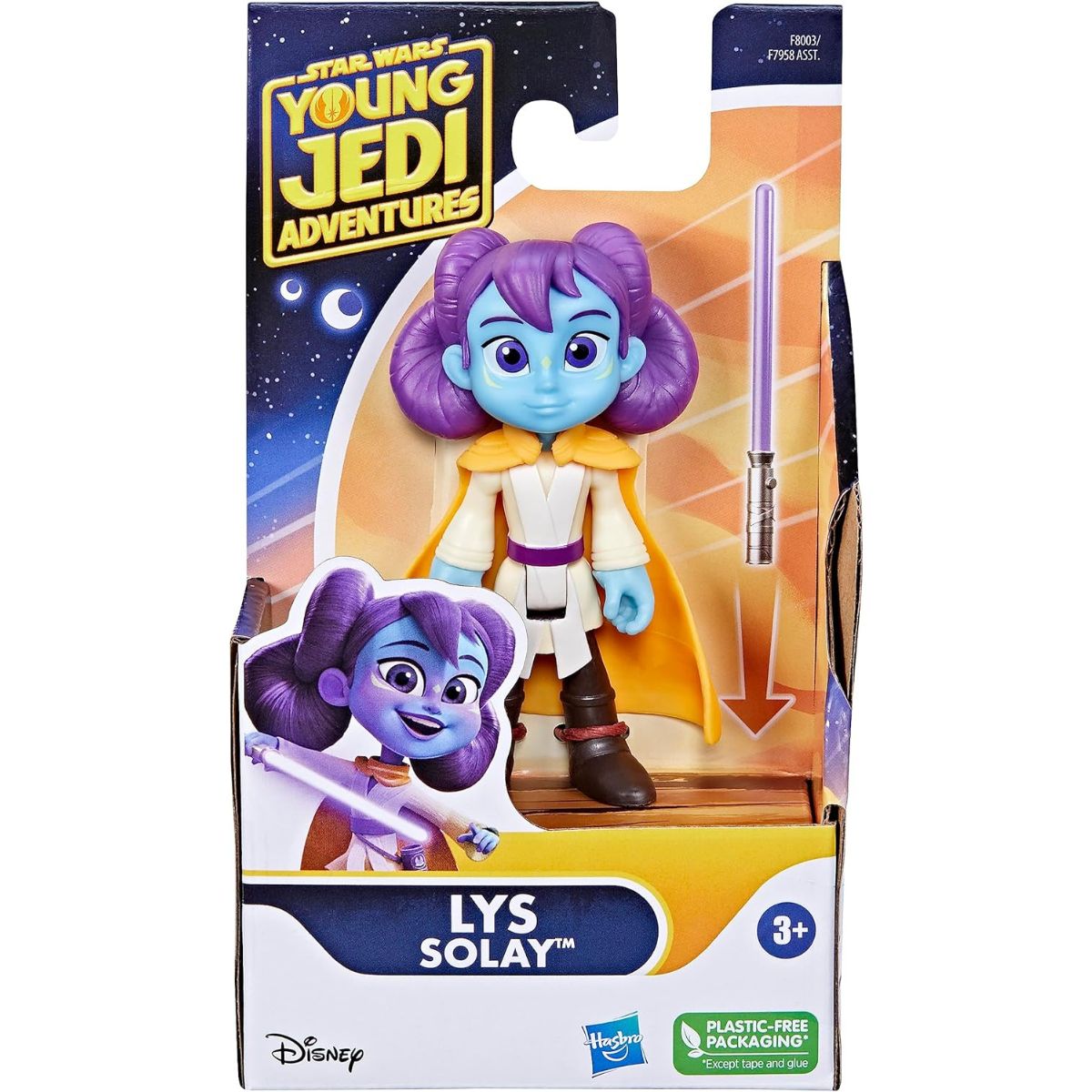 Star Wars: Young Jedi Adventures LYS Solay 4 Inch Action Figure, Ages 3+