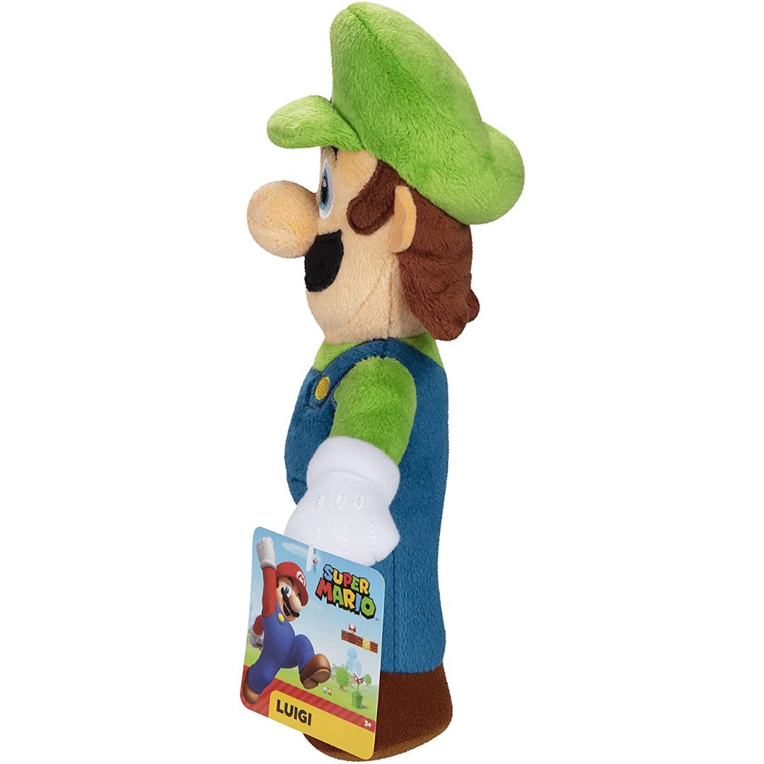 World of Nintendo Super Mario Luigi 9" Plush Toy