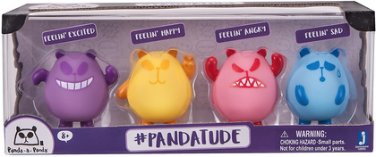 Panda-A-Panda Mood Figure 4 Pack
