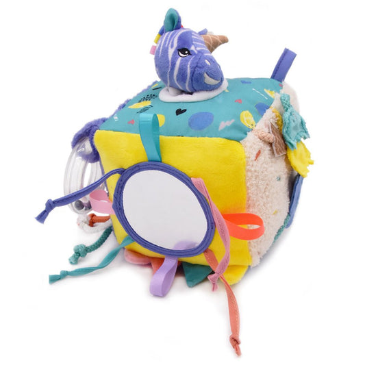 Les Delingos Baby Activity Cube, Kiprokos the Zebra