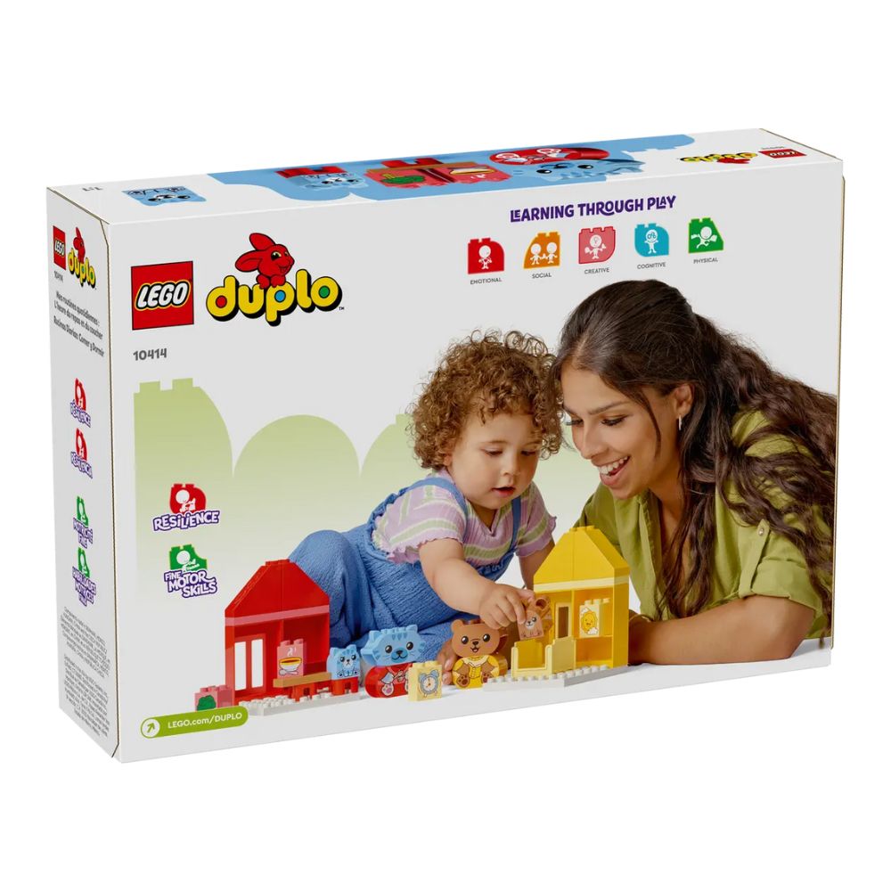 LEGO® DUPLO® Daily Routines: Eating & Bedtime Building Kit 10414, 28 Pieces