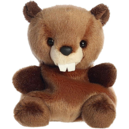 Aurora® Palm Pals™ Chewy Beaver™ 5 Inch Stuffed Animal Toy #1-266 Forest