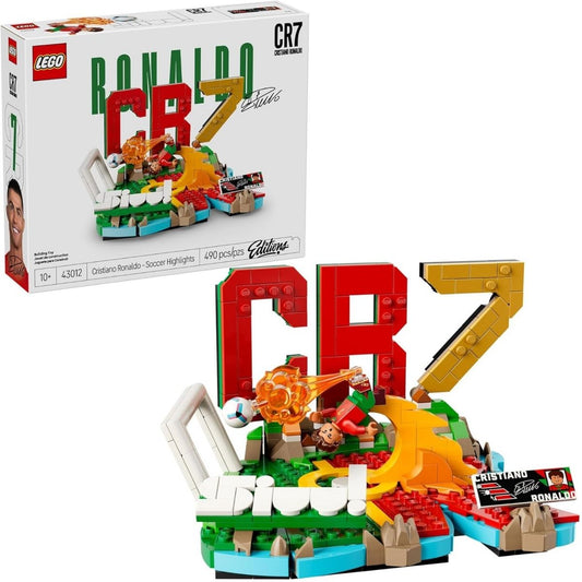 LEGO® Editions Cristiano Ronaldo: CR7– Soccer Highlights Building Set #43012 (490 Pieces)