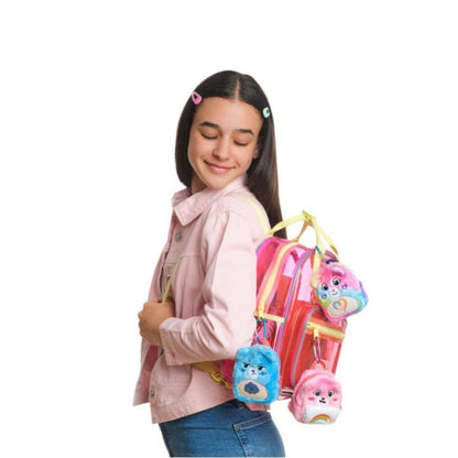 Real Littles™ Care Bears 3.5" Inch Micro Collectible Backpack with 6 Surprise Inside!, Grumpy Bear
