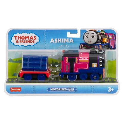 Thomas & Friends Ashima Motorized Toy Train Engine, Battery-Powered Toy Train