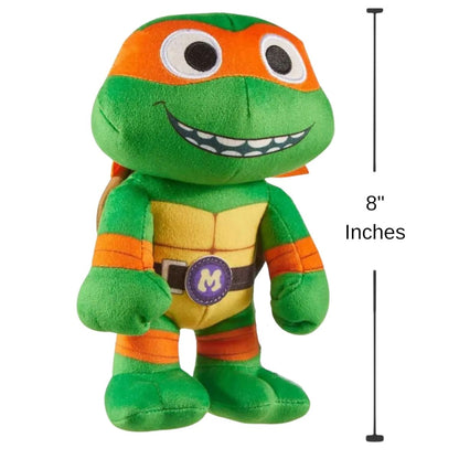 Mattel TMNT Tales of the Teenage Mutant Ninja Turtles 8" Inch Plush Toy, Michelangelo