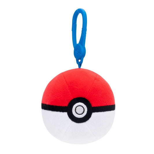 Pokemon™ 3.5 Inch Backpack Clip-On Poke Ball Plush Toy