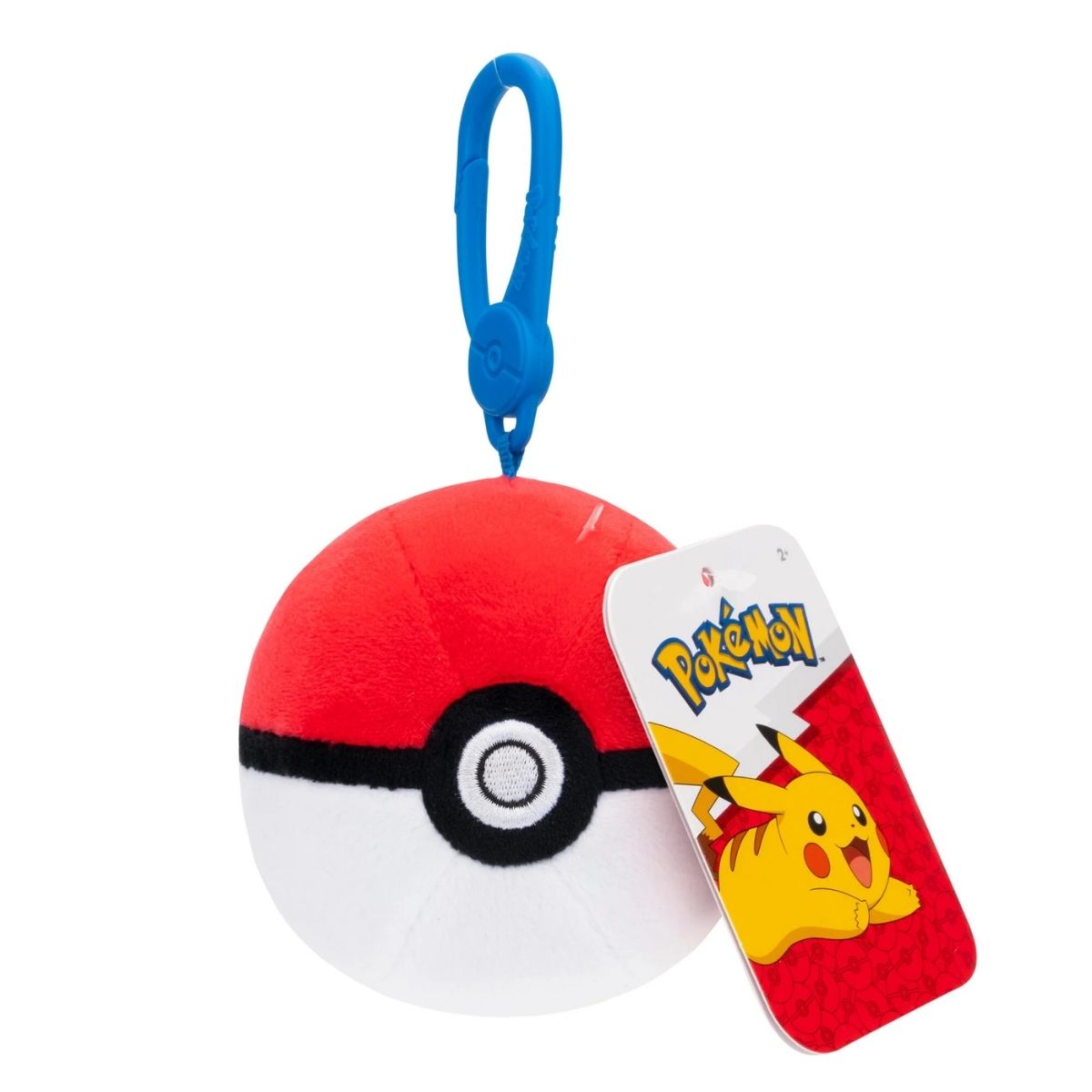 Pokemon™ 3.5 Inch Backpack Clip-On Poke Ball Plush Toy