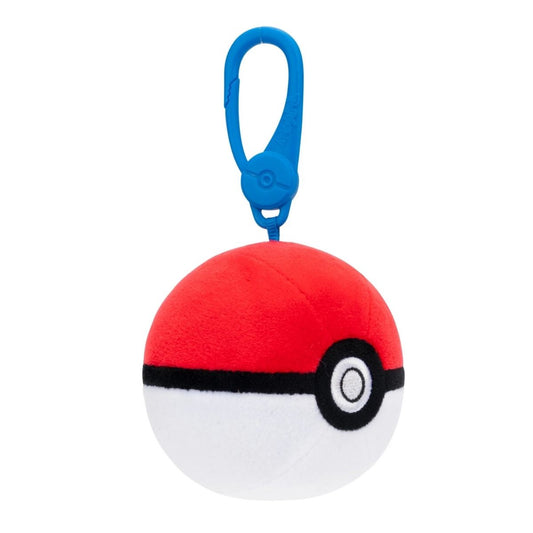 Pokemon™ 3.5 Inch Backpack Clip-On Poke Ball Plush Toy
