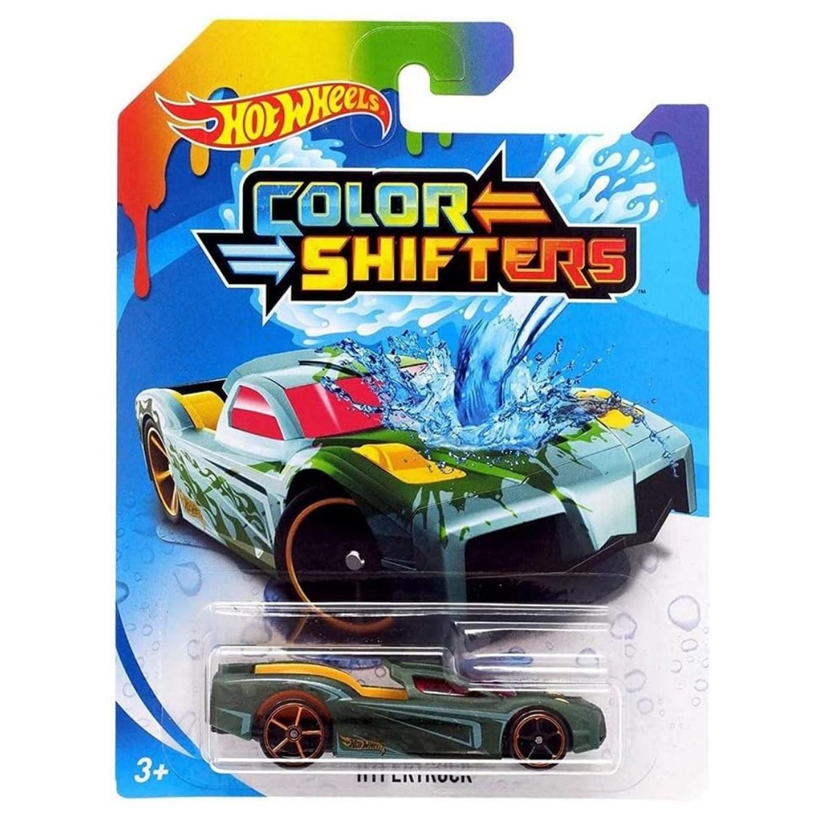 Hot Wheels Color Shifters Hypertruck Play Vehicle Car, Scale 1:64