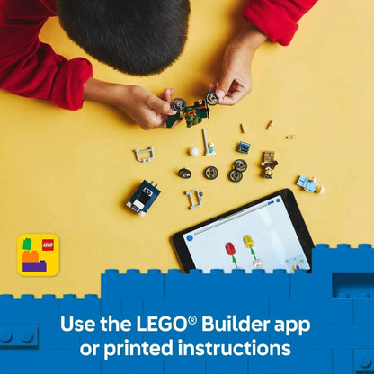 LEGO® City Airplane vs.Hospital Bed Race Car Pack Toy Building Set 60459, 70 Pieces