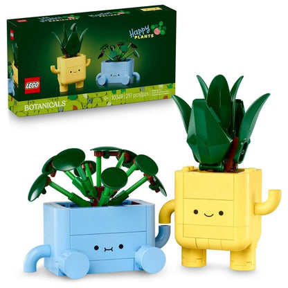 LEGO® Botanicals Happy Plants Building Set 10349, 217 Pieces