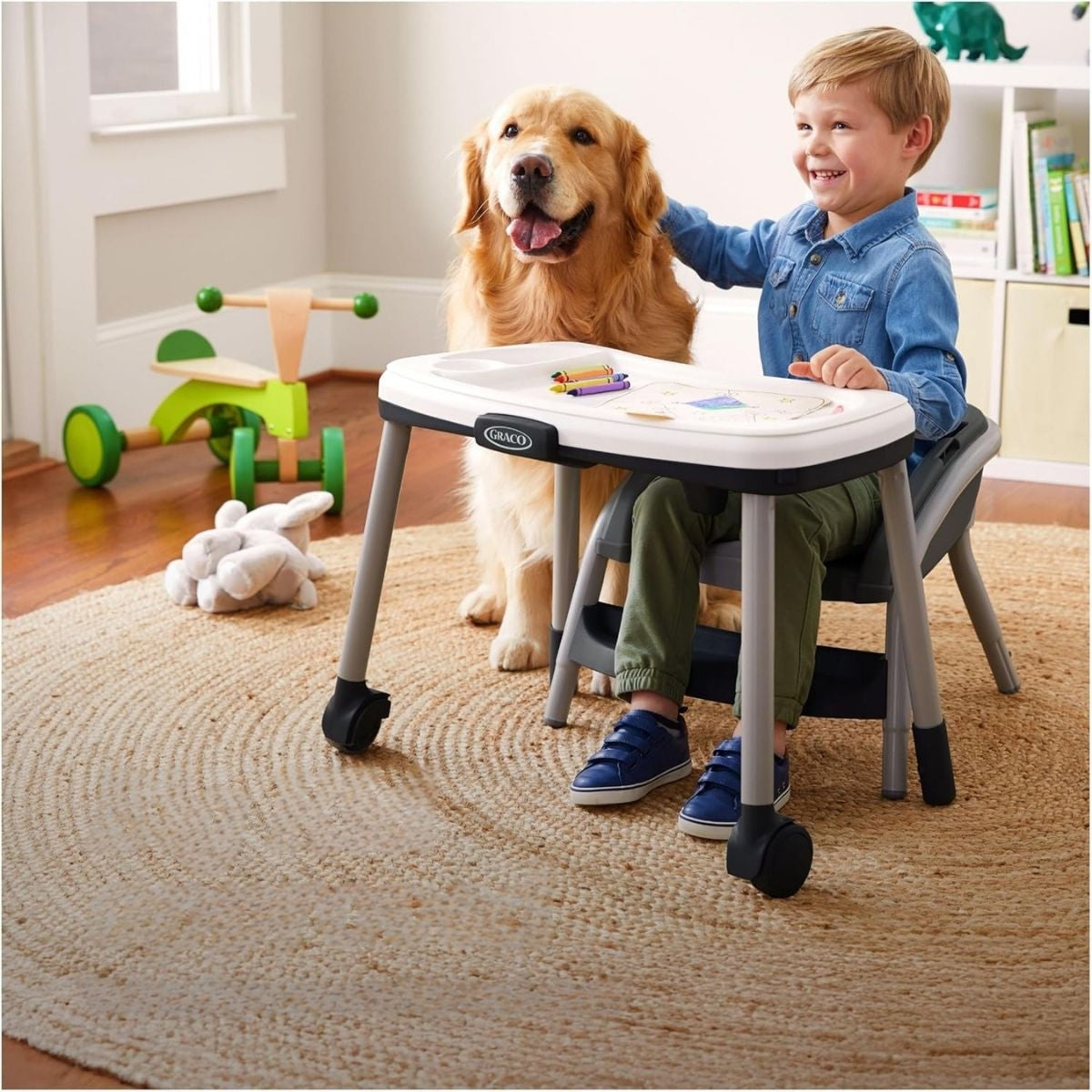 Graco® Table2Table LX 6-in-1 Highchair with Infant Head Support & One-Hand Removable Tray, Arrows