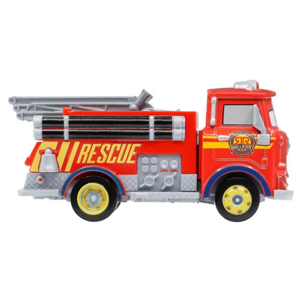 Disney Pixar Cars Radiator Springs Race & Rescue Character Scale 1:55 Die-Cast Car Vehicle, Red