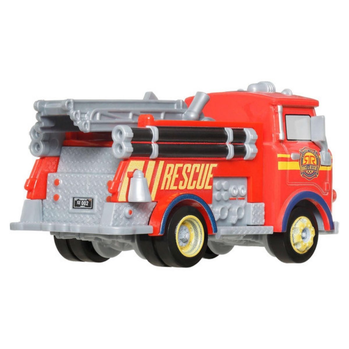 Disney Pixar Cars Radiator Springs Race & Rescue Character Scale 1:55 Die-Cast Car Vehicle, Red