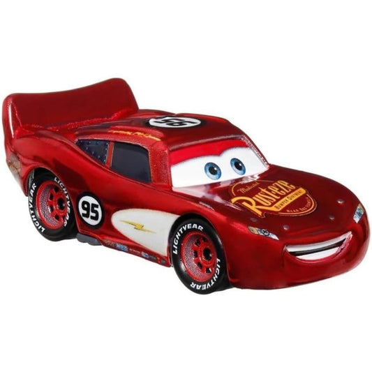 Disney Pixar Cars Character Scale 1:55 Die-Cast Car Vehicle, Radiator Springs Lightning McQueen