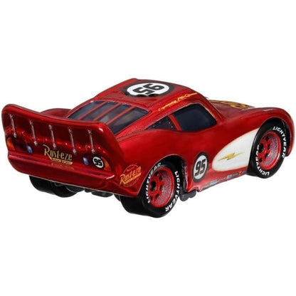 Mattel Disney Pixar Cars Lightning McQueen 1:55 Die-Cast Car – Radiator Springs Metal Toy Vehicle with Rolling Wheels