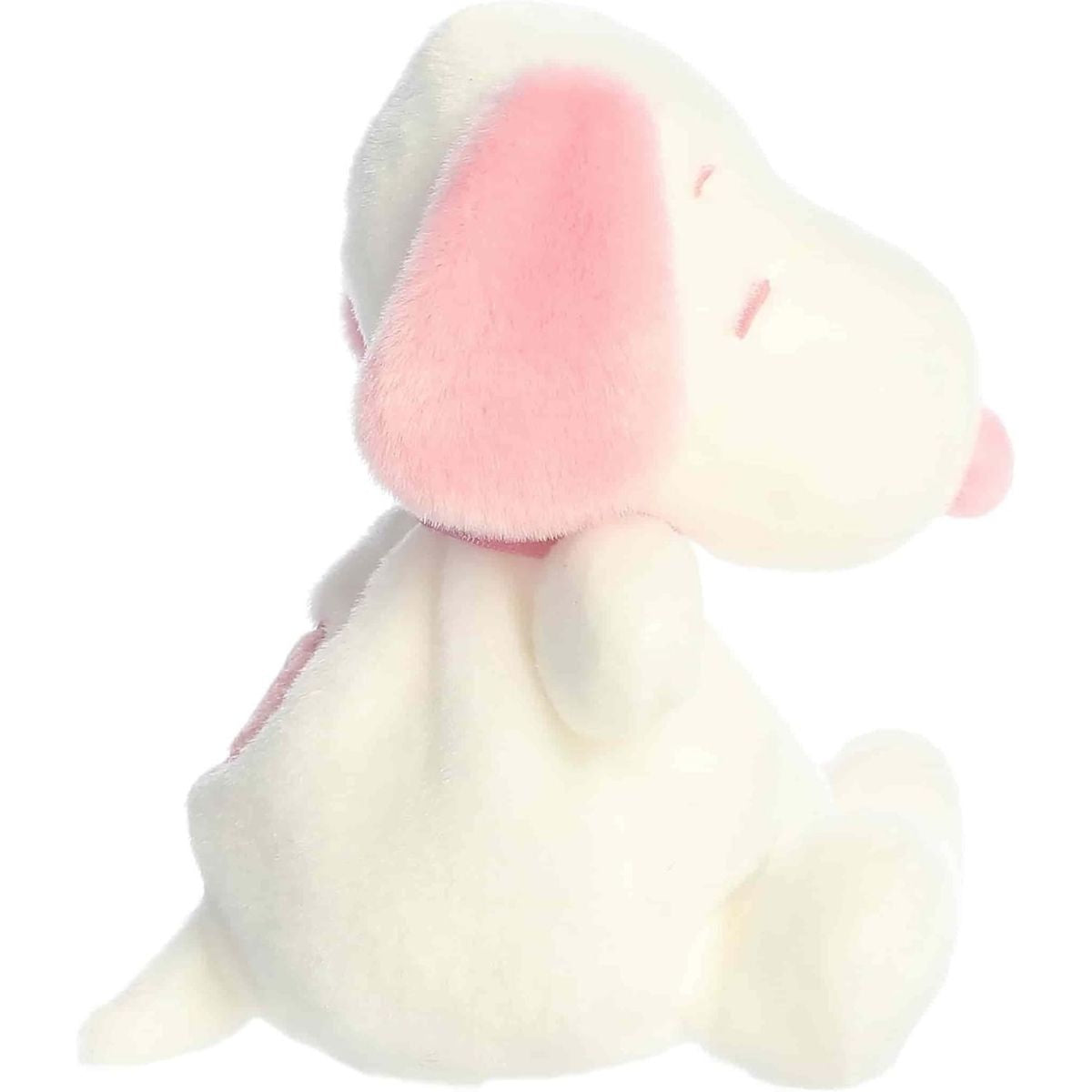 Aurora® Palm Pals™ Peanuts Snoopy Pink & White™ 5 Inch Stuffed Animal Toy
