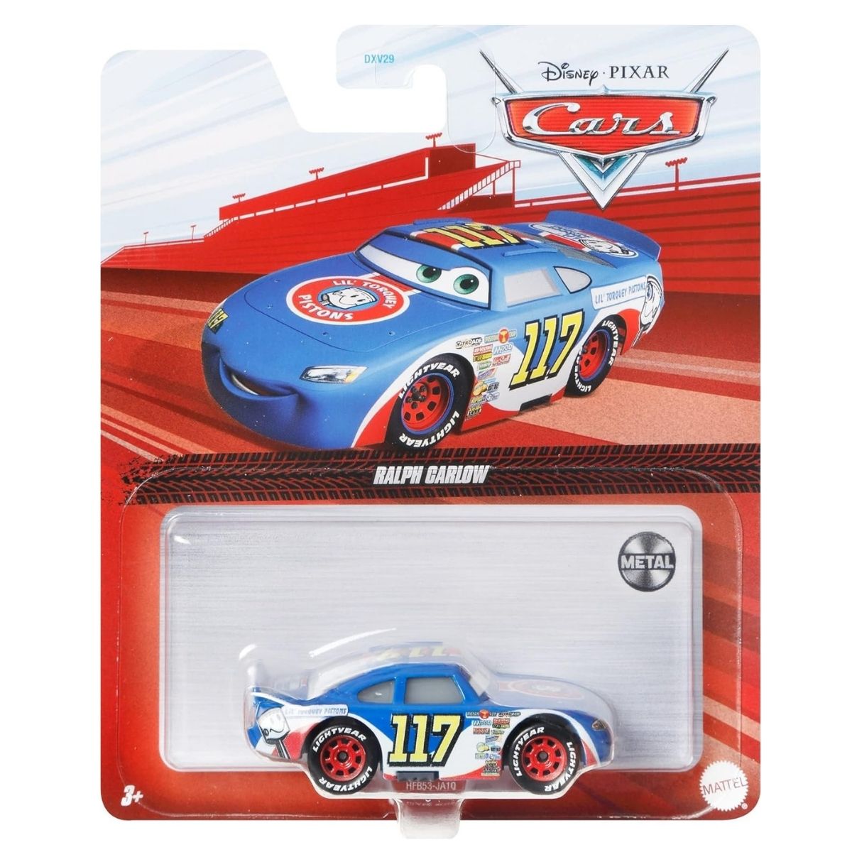 Disney Pixar Cars Character Scale 1:55 Die-Cast Car Vehicle, Ralph Garlow