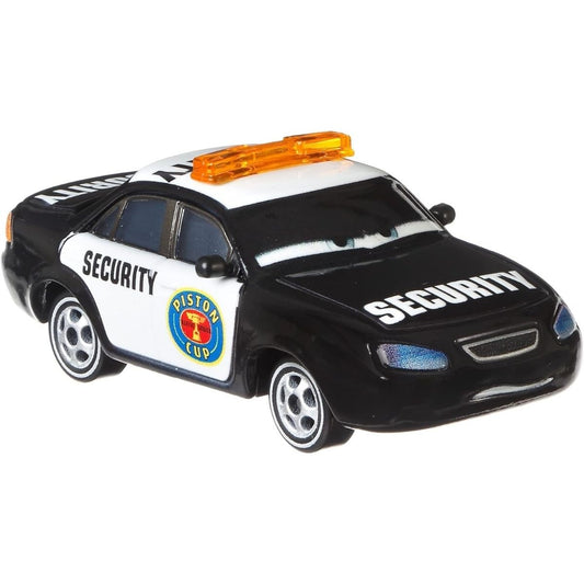 Disney Pixar Cars Character Scale 1:55 Die-Cast Car Vehicle, Security Marlon "Clutches" Mckay