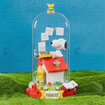 Pantasy Peanuts Snoopy Fantasia Series: Red House Dreams Building Block Set – 226 Piece Collectible Display
