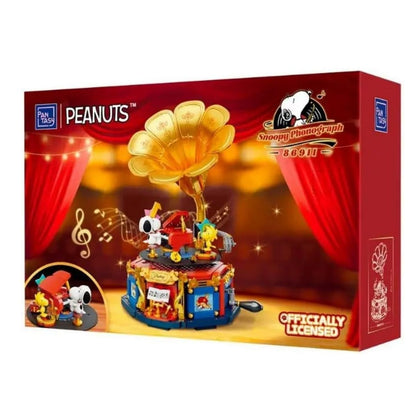 Pantasy Peanuts Snoopy Phonograph #86911 Building Block Set – 806 Piece Collector Kit