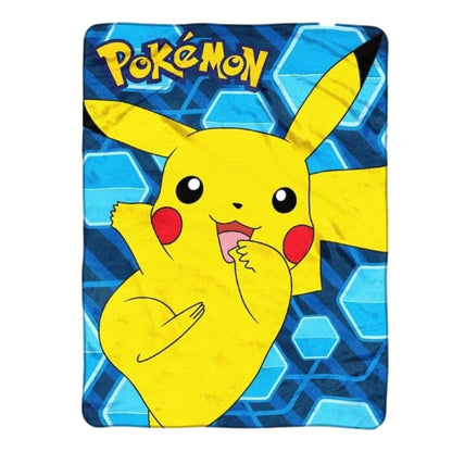 Pokemon Pikachu 45" x 60" Fleece Throw Blanket