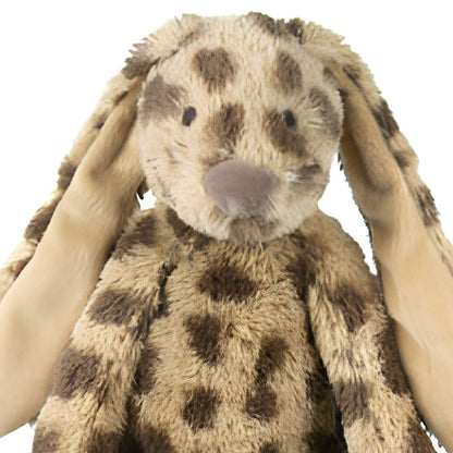 Happy Horse Rabbit Richie Plush Stuffed Animal Plush - Happy Jubilee Leopard Print - 15 Inch