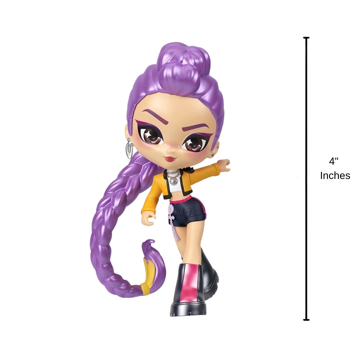 K-Pop Demon Hunter Collectible 4-Inch Mystery Figure - 1 Random Doll