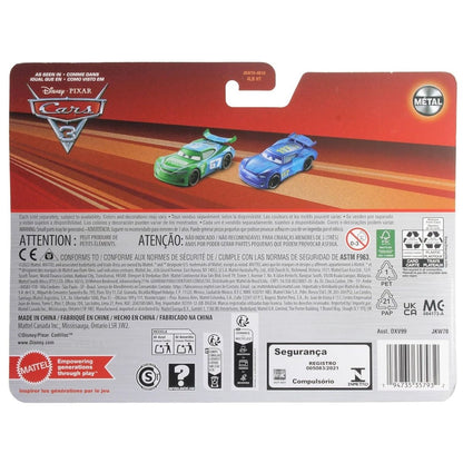 Disney Pixar Cars Die-Cast Vehicles 1:55 Scale 2-Pack, Jim Reverick & Spikey Fillups