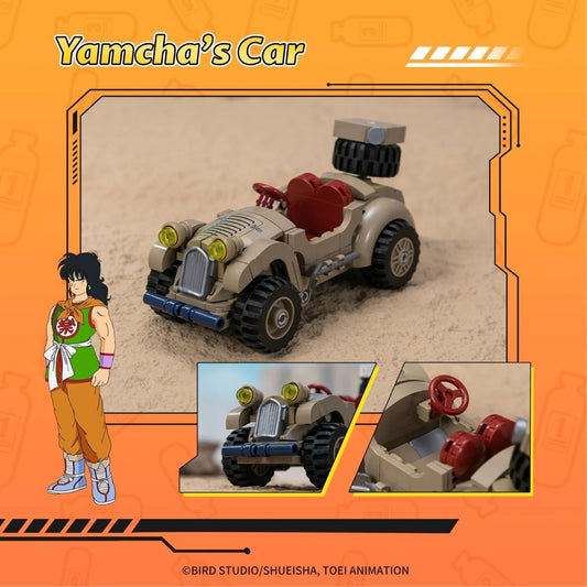 Pantasy Dragon Ball Classic Ride Series: Yamcha's Car Building Block Set – 203 Pieces