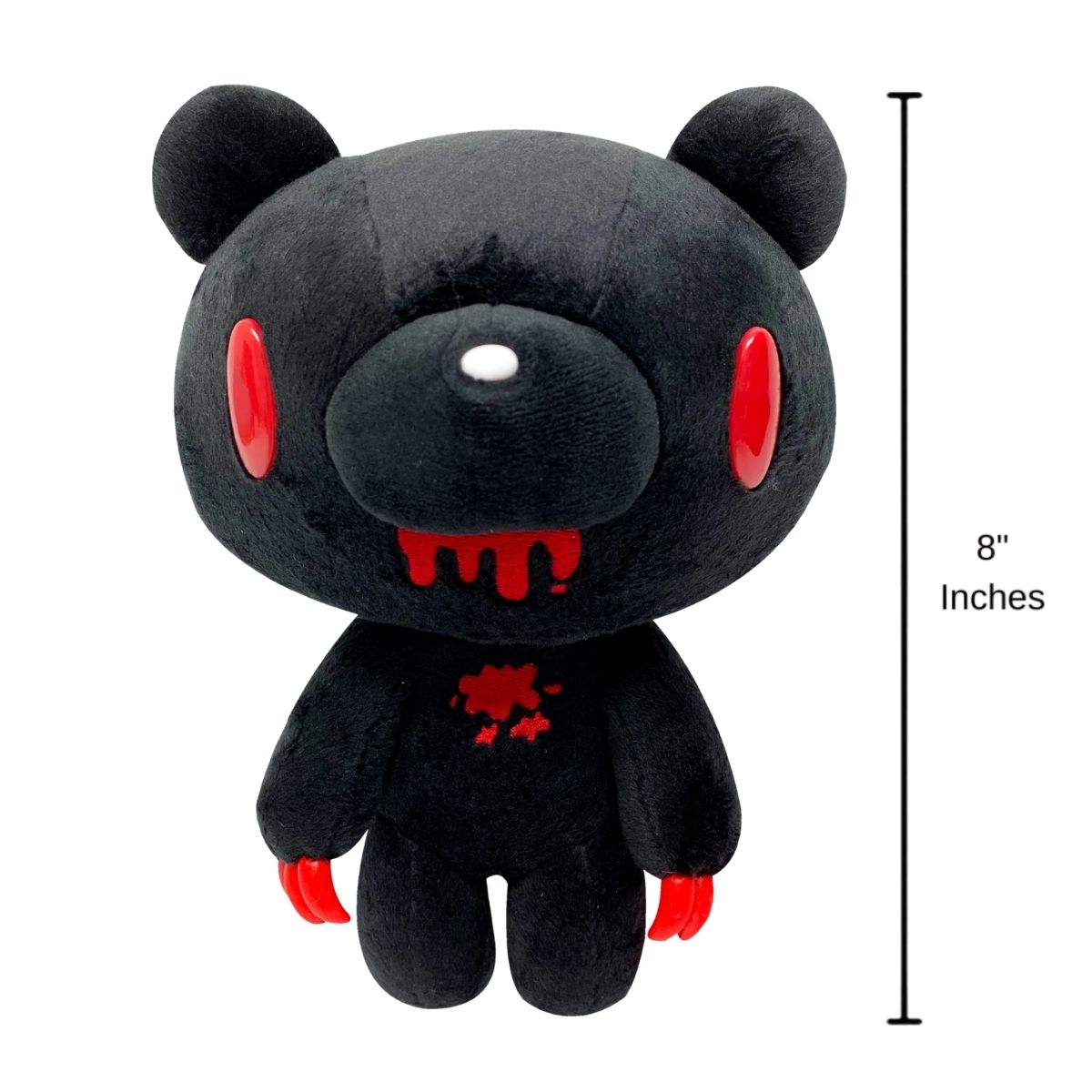 Official Gloomy Bear 8-Inch Black Standing Stuffed Animal Plush
