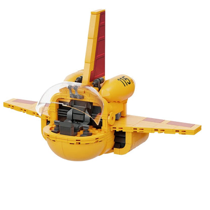 Pantasy Dragon Ball Classic Ride Series: Yamcha’s Airplane Building Block Set - 390 Pieces