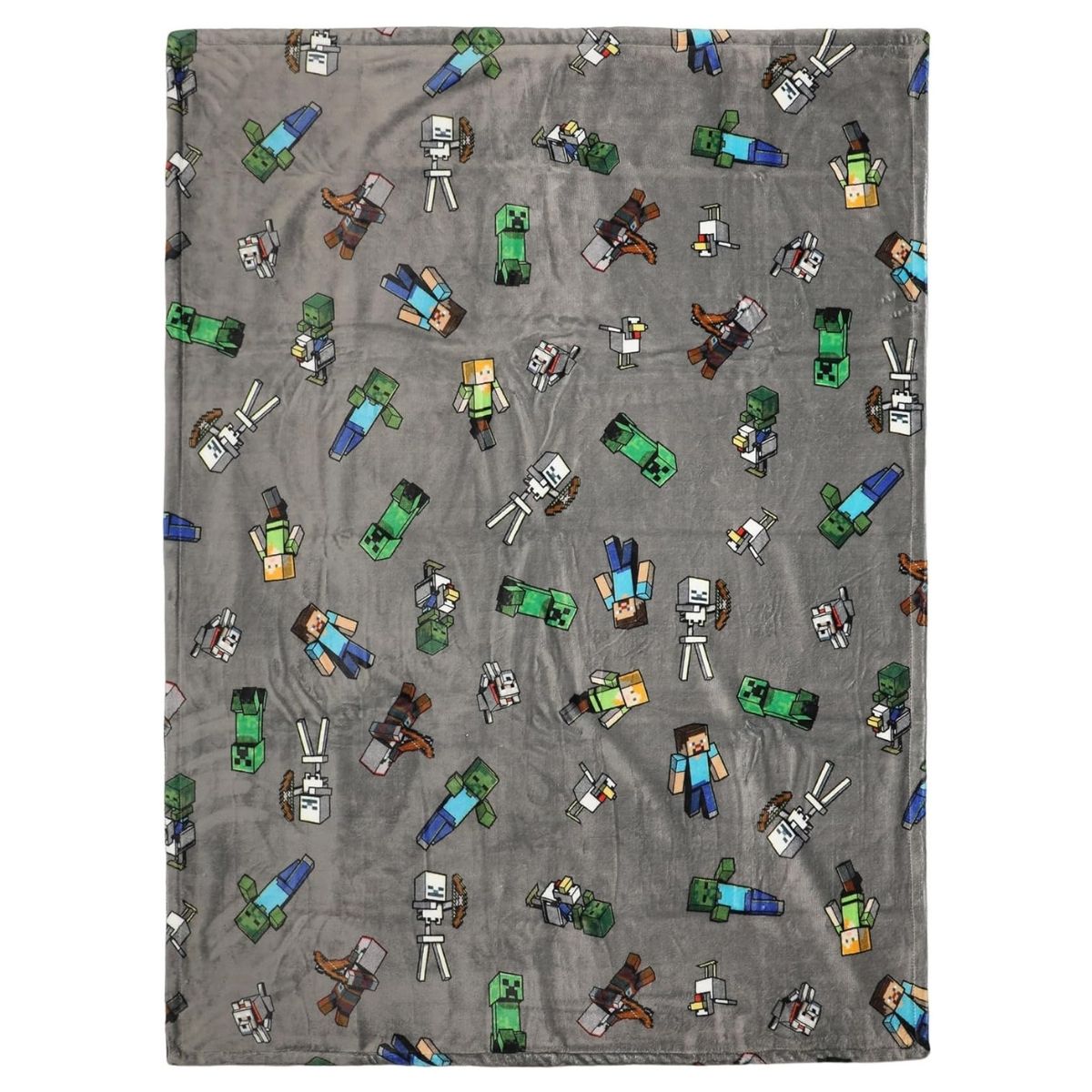 Minecraft Creeper 45" x 60" Reversible Throw Blanket
