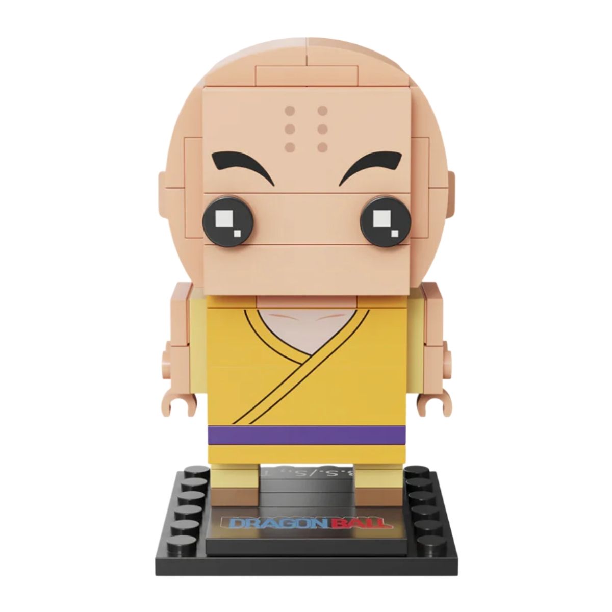 Pantasy Dragon Ball Krillin Building Block Set - 3.3" Anime Action Figure Toy, 79 Pieces