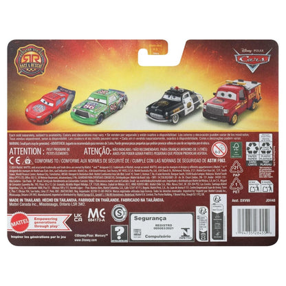 Disney Pixar Cars Scale 1:55 2 Pack Die-Cast Car Vehicle, Cruz Ramirez & Danny Swervez