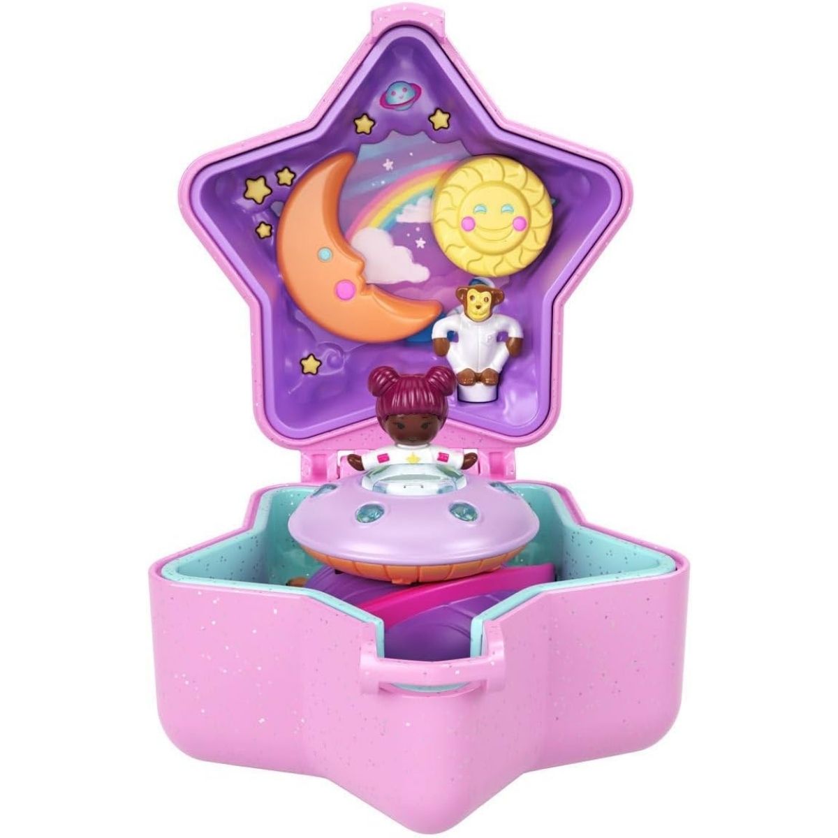 Polly Pocket Keepsake Collection Heritage Edition Stardream Ring and Case Playset