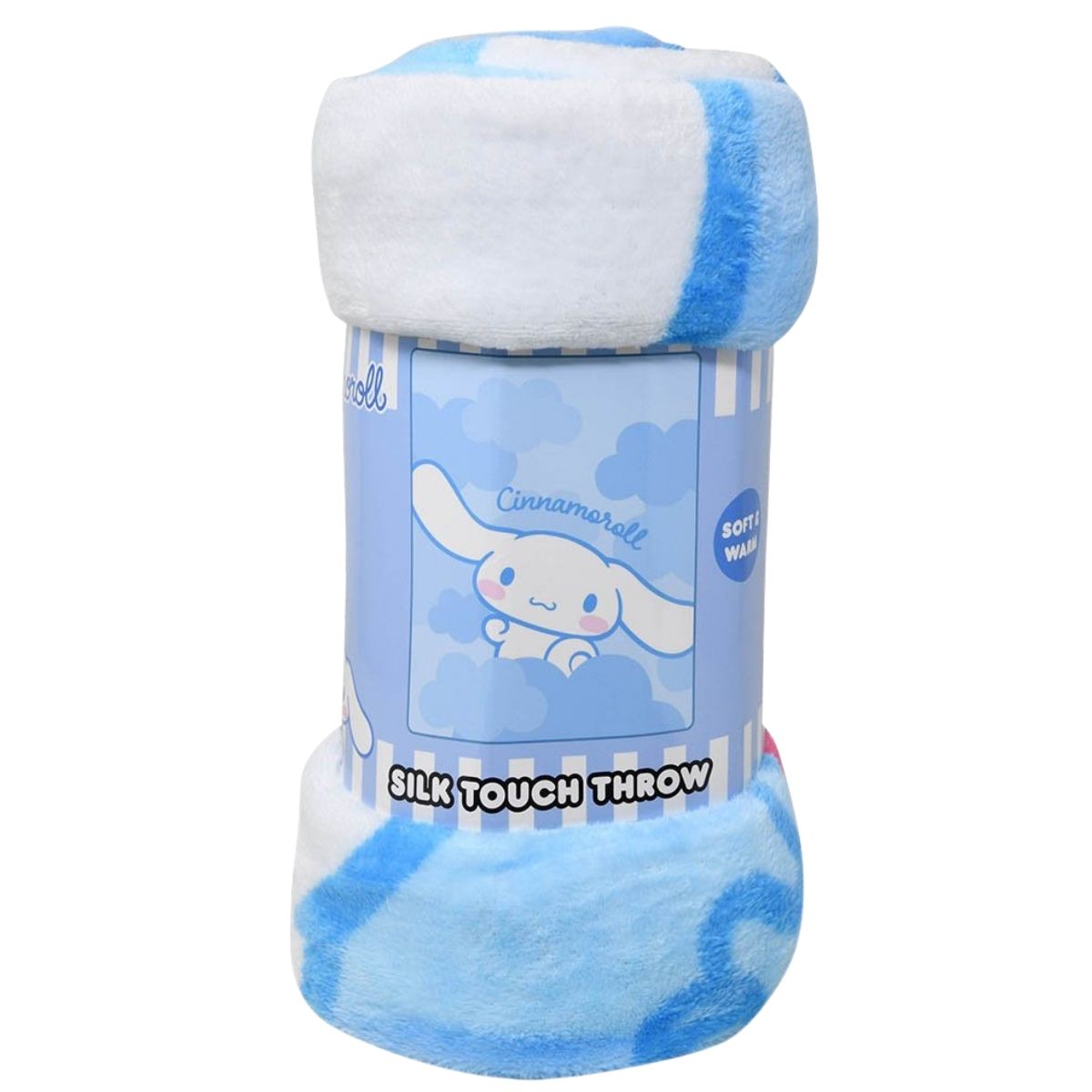 Hello Kitty & Friends Cinnamoroll 46" x 60" Silky Fleece Throw Blanket