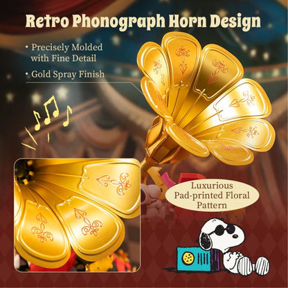Pantasy Peanuts Snoopy Phonograph #86911 Building Block Set – 806 Piece Collector Kit