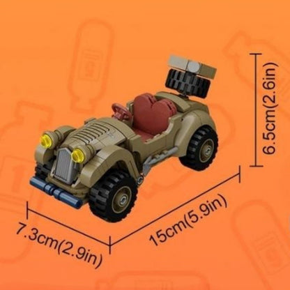 Pantasy Dragon Ball Classic Ride Series: Yamcha's Car Building Block Set – 203 Pieces